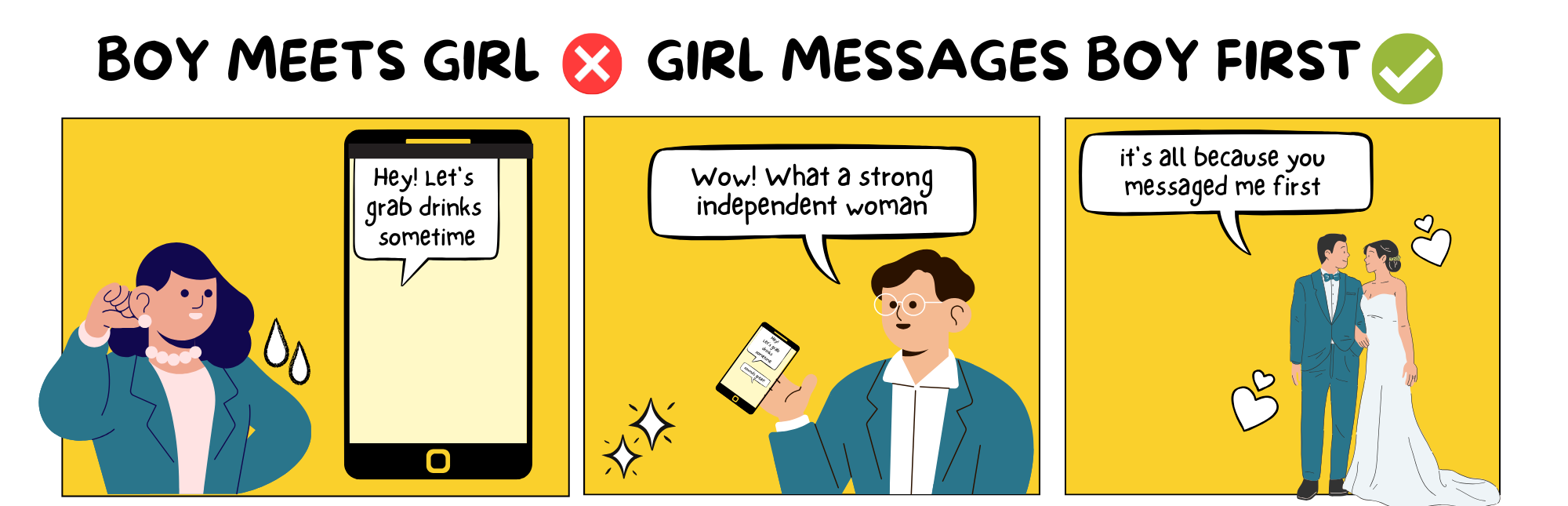 does it really empower women to expect them to make the first move?